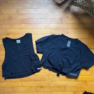 Gymshark Cotton Crop Top Bundle
